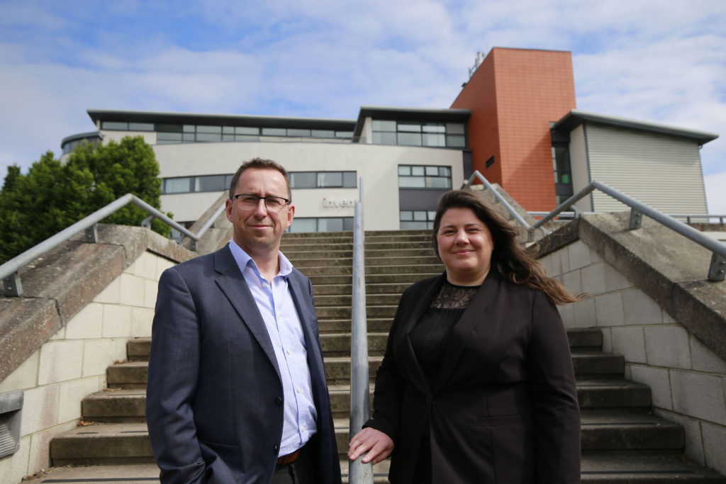 Pictured are Donal O'Shea, Chief Executive, Deciphex and Mairin Rafferty, Chief Operations Officer, Deciphex. Photo: Nick Bradshaw